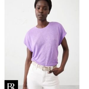 NWOT BANANA REPUBLIC FACTORY Linen-Blend Dolman T-Shirt